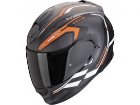 Moto přilba SCORPION EXO-491 KRIPTA matná černo/oranžovo/bílá