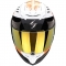 Moto přilba EXO-520 EVO AIR TITAN bílo/oranžová