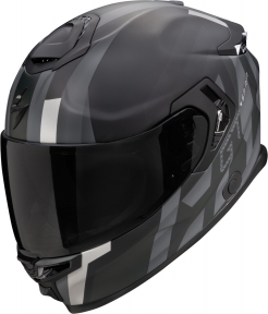 Moto přilba SCORPION GT EXO-GT SP AIR TOURADVEN matná černo/stříbrná