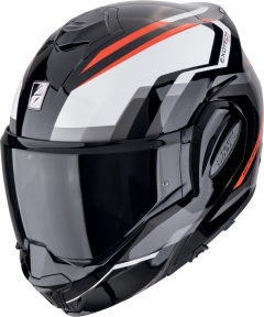 Moto přilba SCORPION EXO-TECH EVO FURIO černo/červená