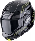 Moto přilba SCORPION EXO-TECH EVO CONQUER černo/fluo žlutá