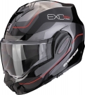 Moto přilba SCORPION EXO-TECH EVO PRO COMMUTA černo/stříbrno/červená