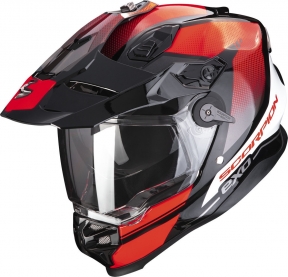 Moto přilba SCORPION ADF-9000 AIR TRAIL černo/červená